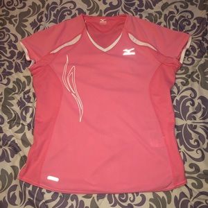 NWOT Mizuno Pink Fitness Shirt, M